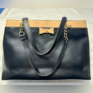 Kate Spade large leather bow satchel